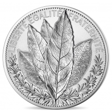 França 20€ Carvalho 2021 Prata Proof